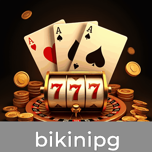 bikinipg: Slots Gigantes, Mesa Estratégica, Dealer Ao Vivo